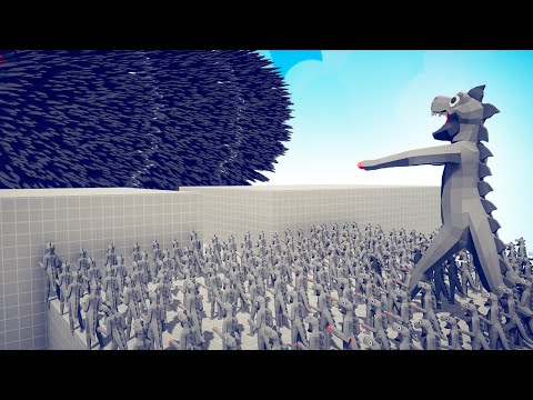 CAN 100x INDOMINUS REX + GIANT CROSS THE BRIDGE? - TABS | Totally Accurate Battle Simulator 2023