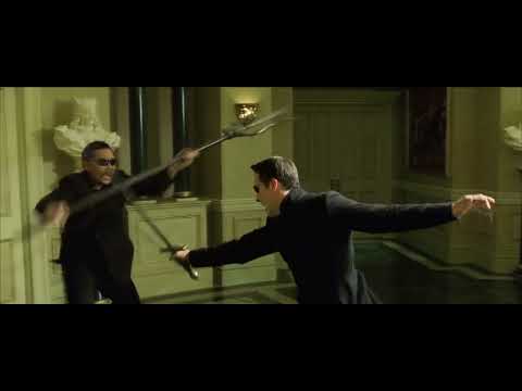 The Matrix Reloaded has amazing fight choreography