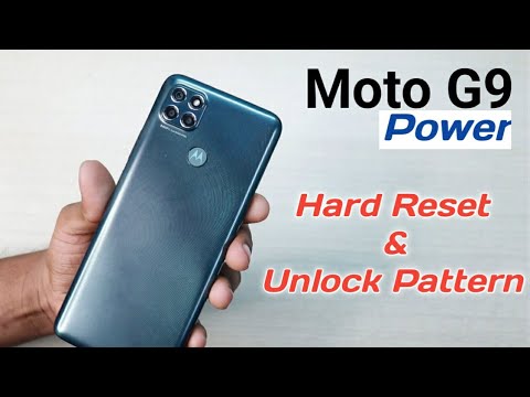 Moto G9 Power Hard Reset + Unlock pattern || Simple Way