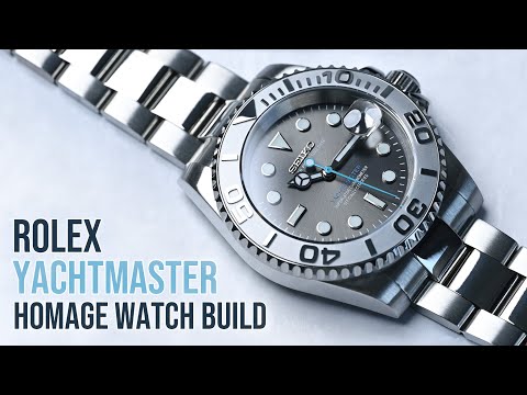 Building a Rolex Yacht-Master Homage Watch