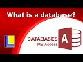 MS Access - What is a database?