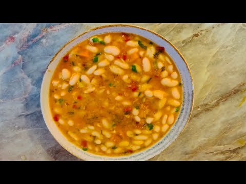 Bulgarian White Beans Stew recipe