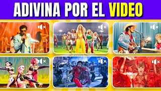 DESAFÍO MUSICAL 🎶🤪 Adivina la CANCIÓN por el VIDEO MUSICAL en 5 segundos