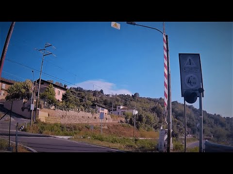 Passaggio a livello Ponti Regione Rosi (AL) #passaggioalivello #levelcrossing #bahnübergang