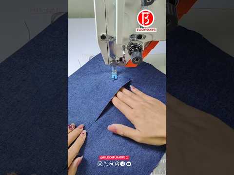 How to make side seam pockets on pants Sewing Tutorial Part 24