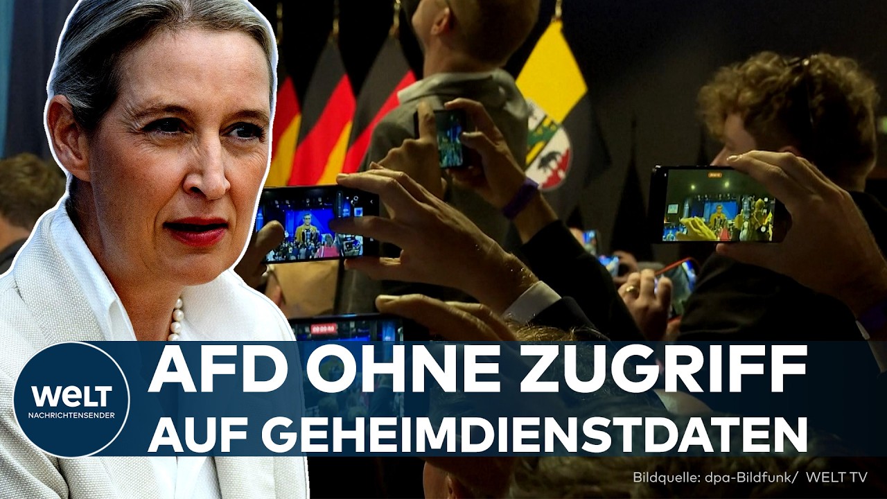 AFD: Nach Wahlsieg greifen Innenminister ein – jetzt geht es um brisante Geheimdienstdaten!