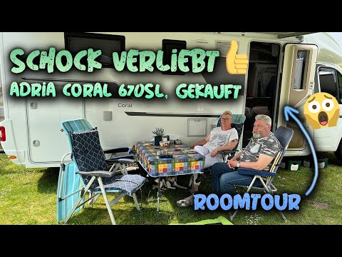 Schock verliebt 🥰 | ADRIA Coral 670 SL Wohnmobil | einmal drin und sofort gekauft [Roomtour]