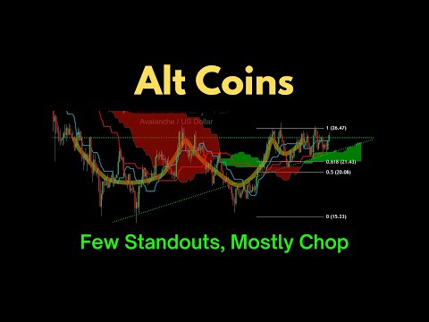 Alt Coins: Few Standouts, Mostly Chop