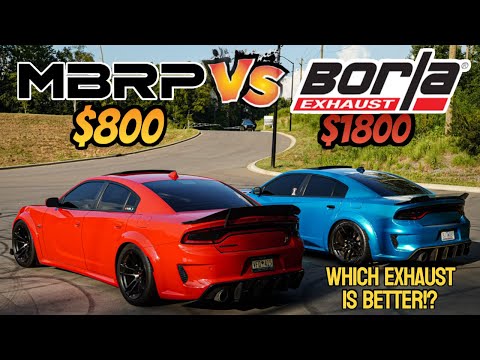 $800 MBRP VS $1800 BORLA: WHICH CATBACK EXHAUST SOUNDS BETTER FOR A SCAT PACK?
