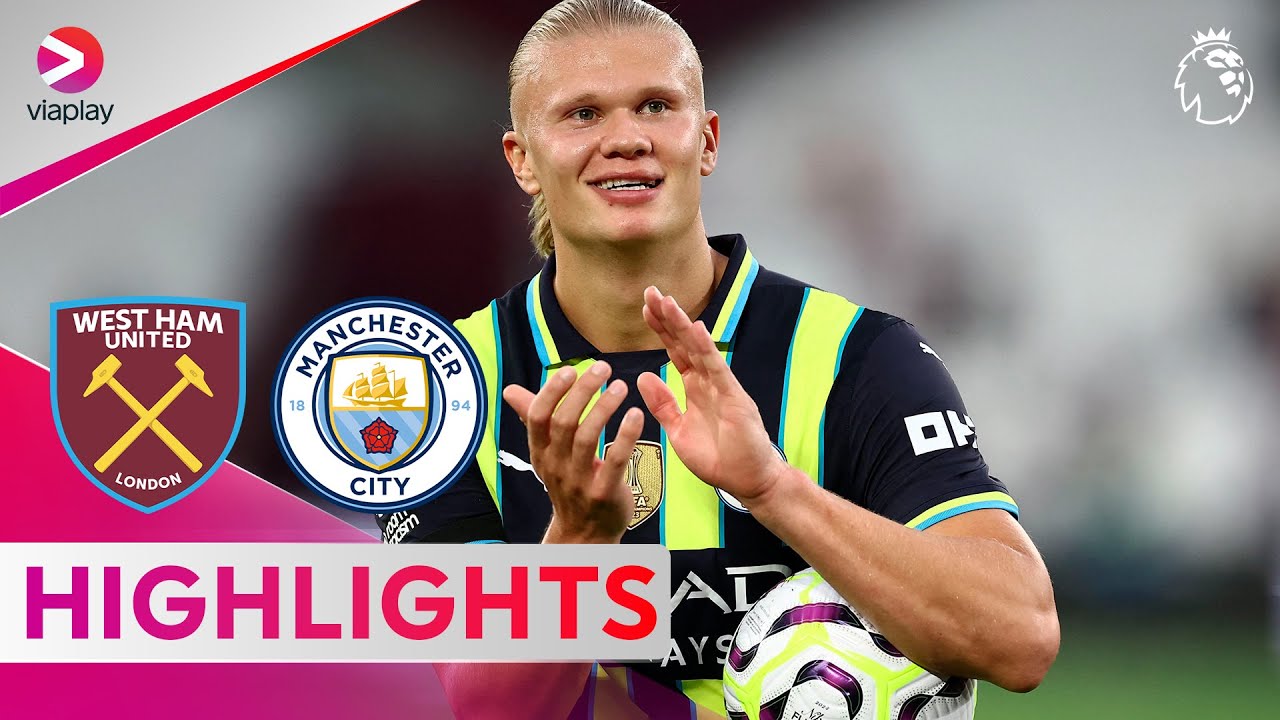 ONTKETENDE HAALAND BLIJFT MAAR SCOREN!🔥💥 | West Ham - City | Premier League 24/25 | Samenvatting