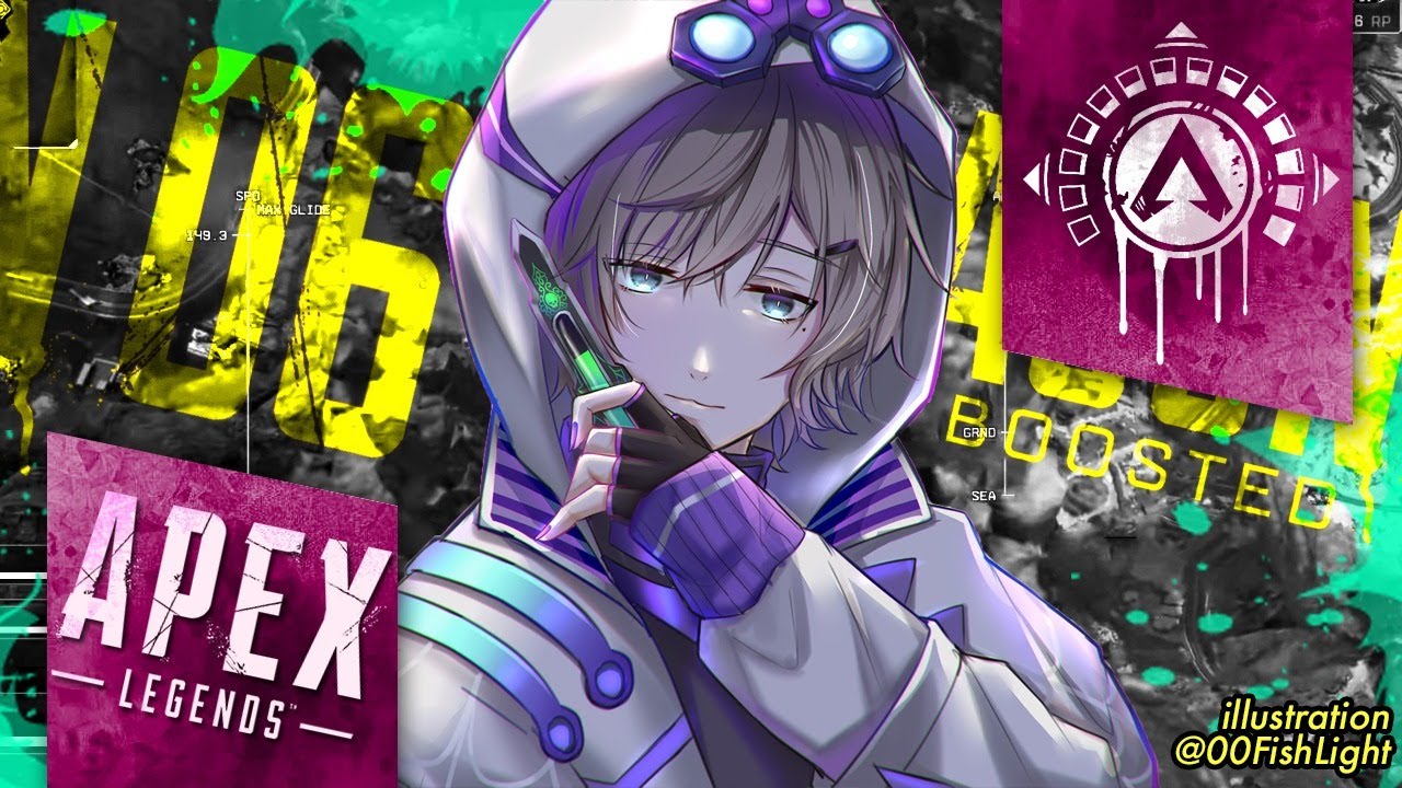 APEX |乾さんとダイヤ行くぞ~!!ランク【にじさんじ/叶】