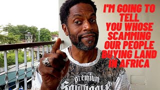 African Americans claim they were scammed, I'm naming them