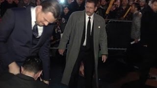 Leonardo Dicaprio's Crotch Groped By Serial Prankster at Santa Barbara Film Festival | Feb 2014