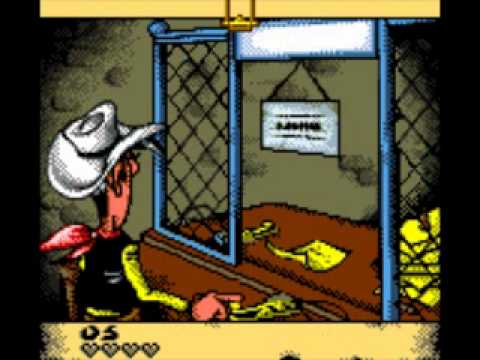 Lucky Luke : Le Train des Desperados Game Boy