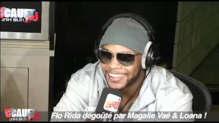 Flo Rida degouter par Magalie Vae & Loana chez Cauet sur NRJ
