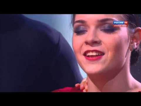 Аделина Сотникова и Глеб Савченко Финал (12) Танцы со звездами 25.04.2015 Горячий снег