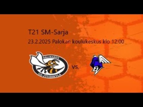 T21 SM-sarja O2-Jyväskylä vs. Eräviikingit 23.2.2025 Palokan koulukeskus