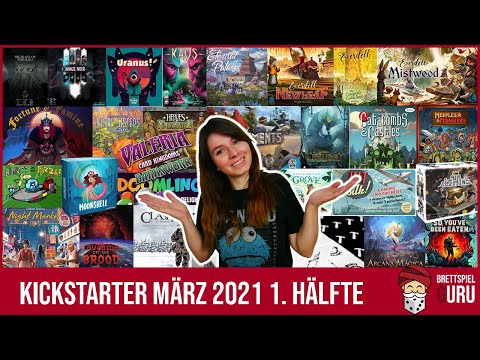 Neues auf Kickstarter -  März 2021 1.Hälfte