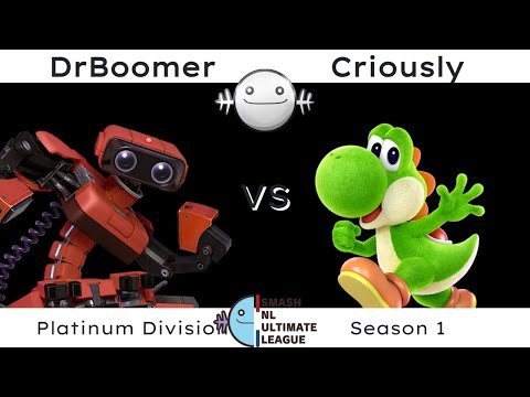 SNUL Season 1 Week 5 - DrBoomer (R.O.B.) Vs. Criously (Yoshi) [Platinum]