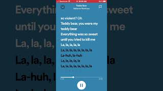 ⭐️-Teddy bear 🧸 || Melanie Martinez-🌿🧚‍♀️🥑#melaniemartinez #crybaby @MelanieMartinez