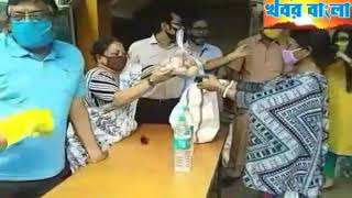 নবগ্রাম ইউ.বি.আই ব্যাংকের ত্রান। পি.পি.ই দিল নবগ্রাম পিপলস্ কো-অপারেটিভ ব্যাংক।