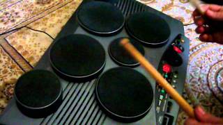 Video thumbnail for Yamaha DD-50 electronic drumset demo by Gearfacts