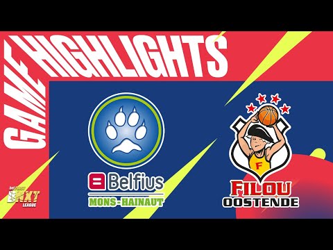 Belfius Mons-Hainaut vs. Filou Oostende  #BNXTLeague