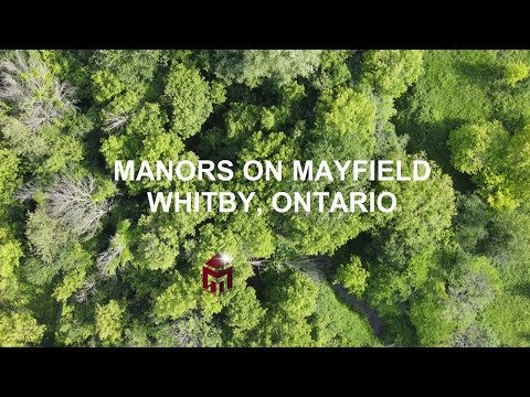 Manors on Mayfield townhomes in Whitby