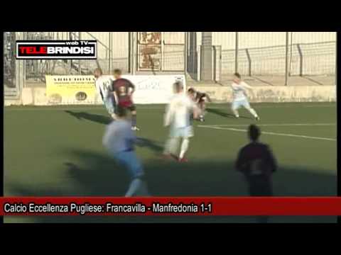 Calcio Eccellenza Pugliese, Francavilla - Manfredonia 1-1