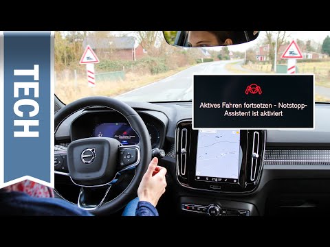 Neuer Emergency Stop Assist im Volvo XC40: Volvos neue Nothalt-Funktion im Test