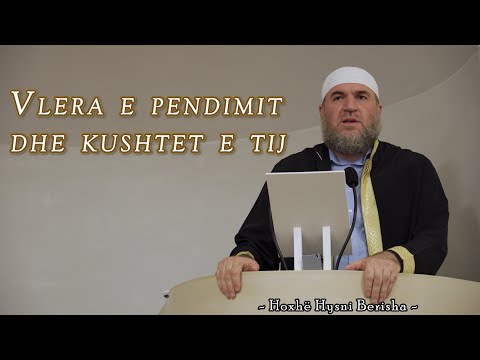 Vlera e pendimit dhe kushtet e tij