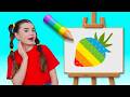 Magic Pen Learn Color ️ Finger Family Yummy Fruits Nick And Poli