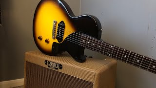 Video thumbnail for Gibson Les Paul Junior, ‘57 reissue V.O.S. (New guitar day!!) by Paul Stafford Cook
