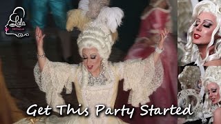 LaLa McCallan in &quot;Get This Party Started&quot; (Shirley Bassey version), a Modern Rococo Fantasy.