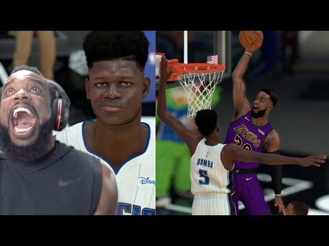 Catching Mo Bamba with A Posterizer! Magic vs Lakers NBA 2K19 MyCareer Ep 80