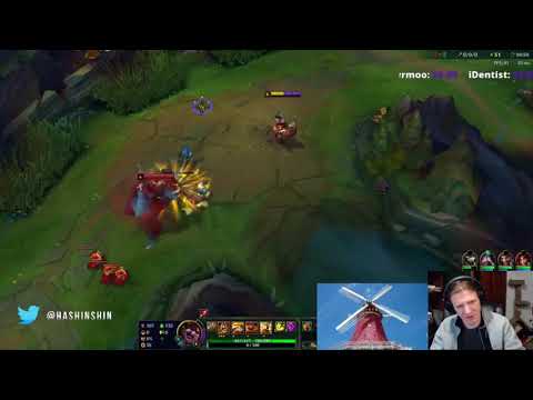 Hashinshin as   KLED vs GNAR Top  S8  Patch 8.7 Ranked Gameplay