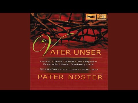 Pater Noster, Op. 33 für achtstimmigen Doppelchor a cappella