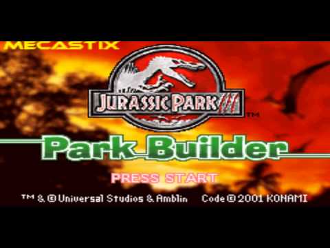 jurassic park iii - park builder gba rom cool