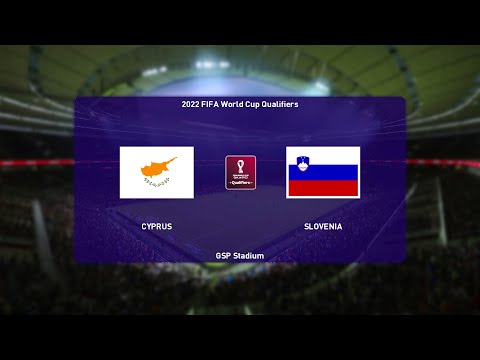 ⚽ Cyprus vs Slovenia ⚽ | 2022 FIFA World Cup European Qualifiers (30/03/2021) | PES 2021