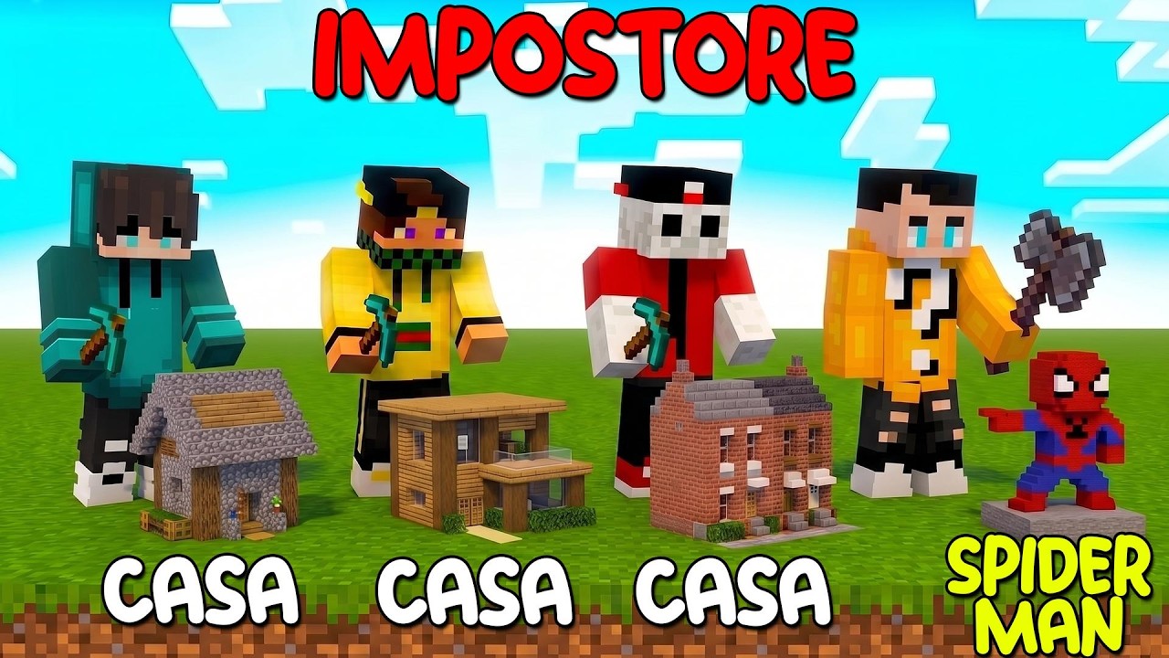 HO GIOCATO ALL'IMPOSTORE DI TIKTOK SU MINECRAFT 3