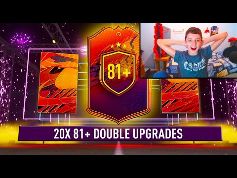 What do you get from 20x 81+ double upgrade packs... | FIFA 21 HEADLINERS TEAM 2