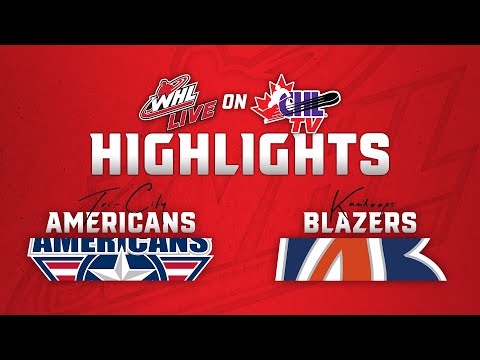 Tri-City Americans at Kamloops Blazers 01/29 | WHL Highlights 2024-25