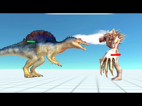 Epic Battle 🦕 Spinosaurus Vs Infernals #dinosaurs #jurassicworld #arbs #animals