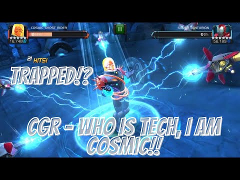 Cosmic Ghost Rider VS Silver Centurion in one Shot! - Marvel Contest of Champions