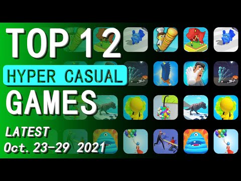 Top 12 NEW Hyper Casual Game Ideas (Oct.23 - 29, 2021) | New Games Daily