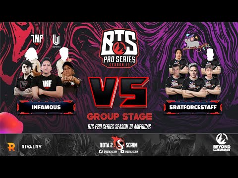Infamous vs 5RATFORCESTAFF - BTS Pro Series Season 13: Americas - Group Stage - BO2