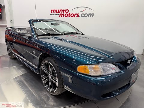 1997 Ford Mustang in Green for sale at Munro Motors in Brantford, ON