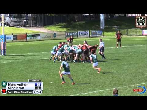2014 NHRU Minor Semi Final Colts Highlights - Merewether Carlton v Singleton