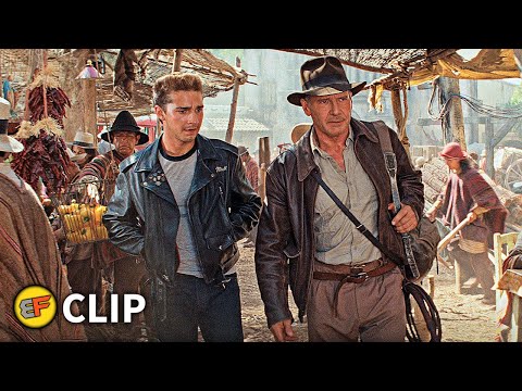 Indiana & Mutt Travel to Peru | Indiana Jones and the Kingdom of the Crystal Skull (2008) HD 4K