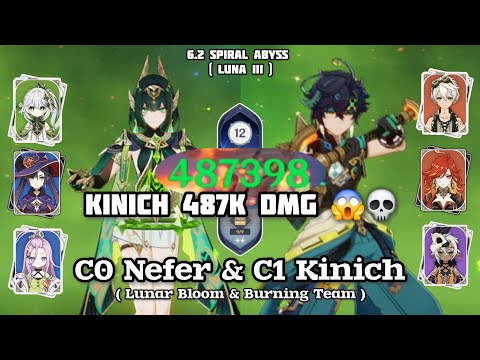 🔥THE TRUE DENDRO DPS DUO?🔥| Nefer & Kinich Crush 6.2 Spiral Abyss! 
